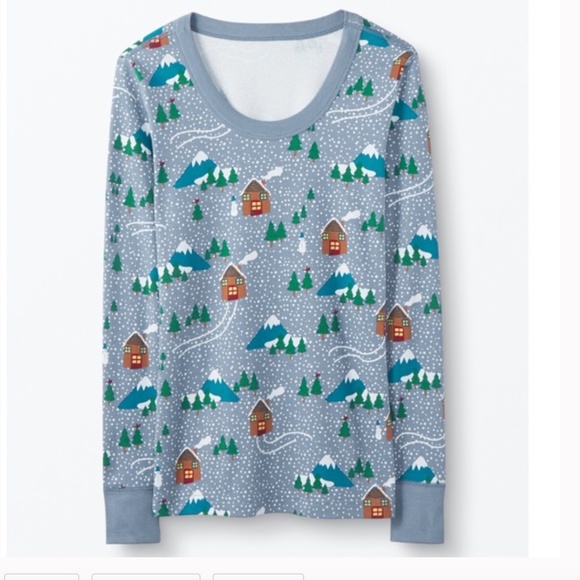 Hanna Andersson Other - NWT Organic Cotton Cozy Winter Scene Top - Size S